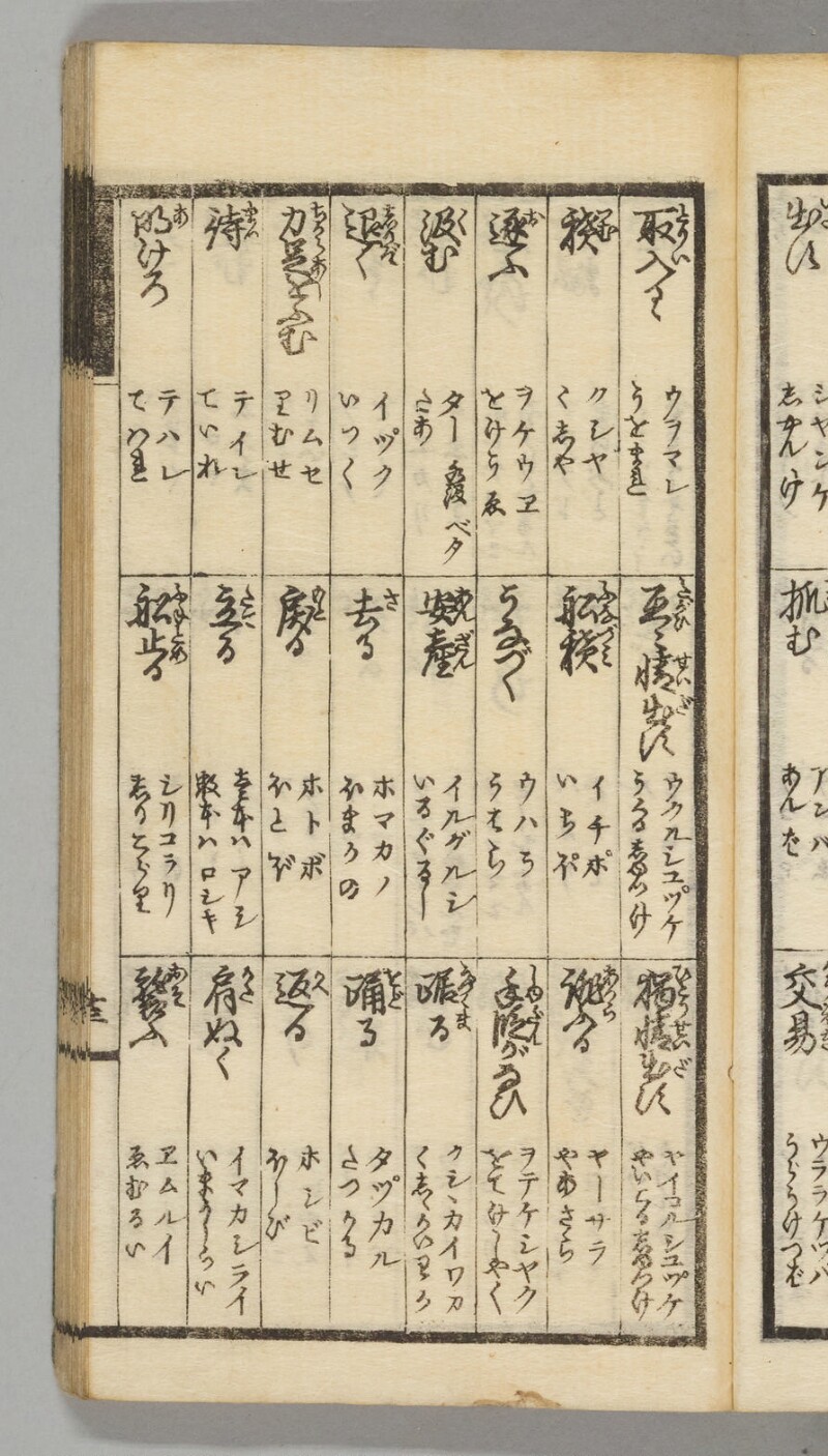 蝦夷語箋（国立国語研究所） - ページ 41