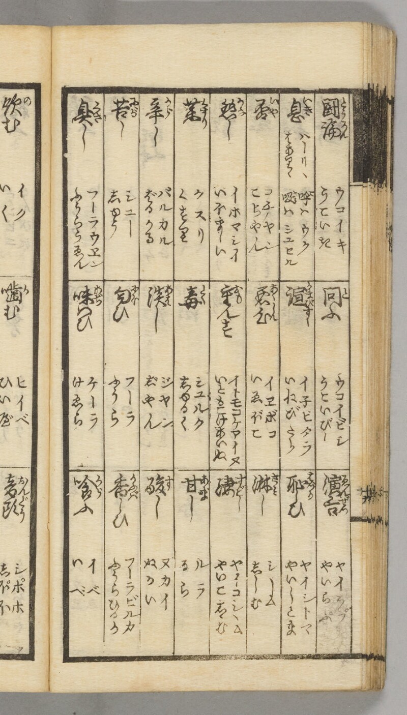 蝦夷語箋（国立国語研究所） - ページ 56