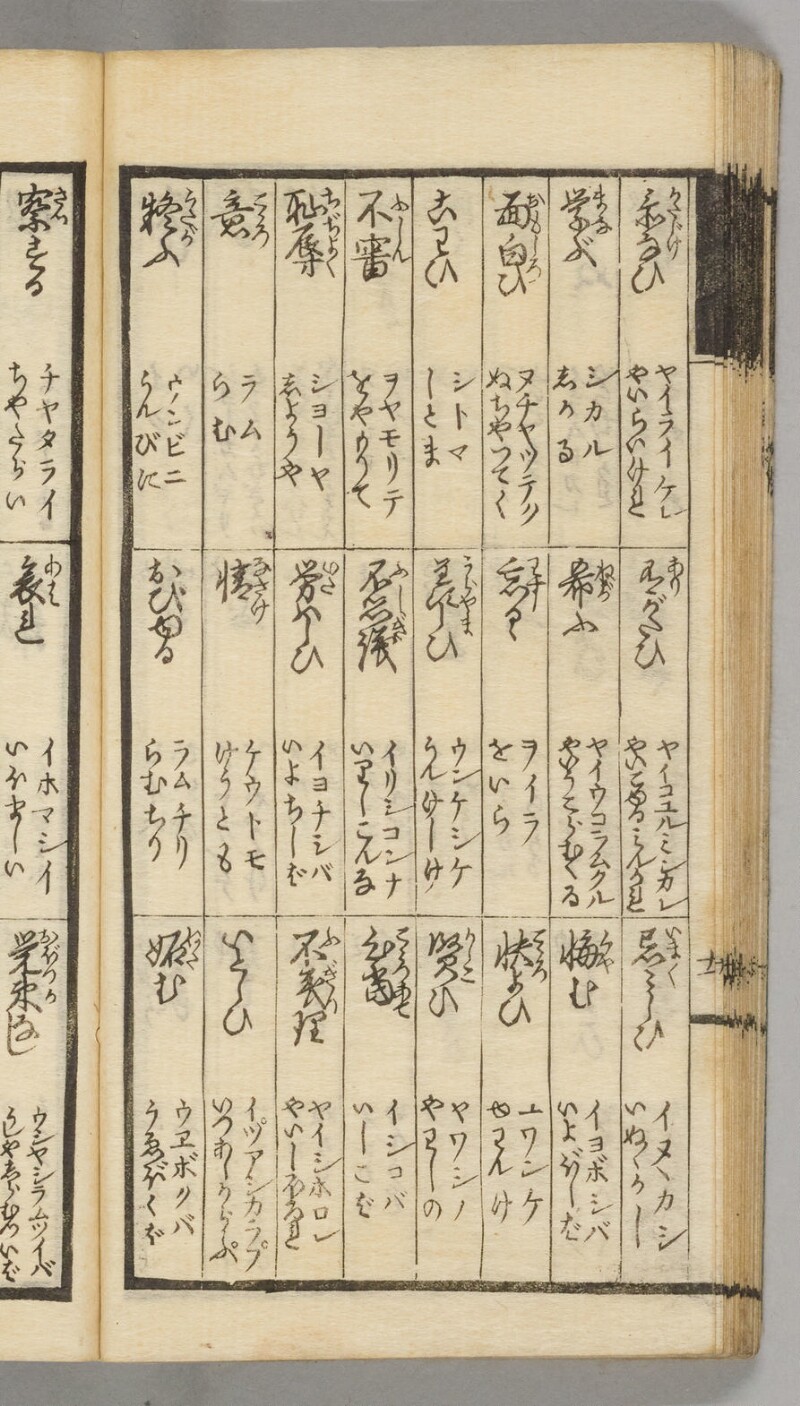 蝦夷語箋（国立国語研究所） - ページ 58