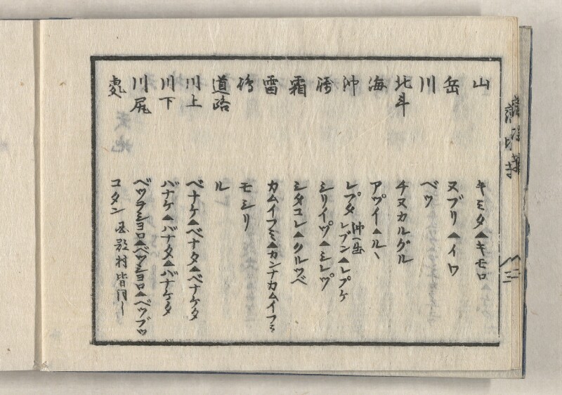 蝦夷方言藻汐草　乾巻 - ページ 8