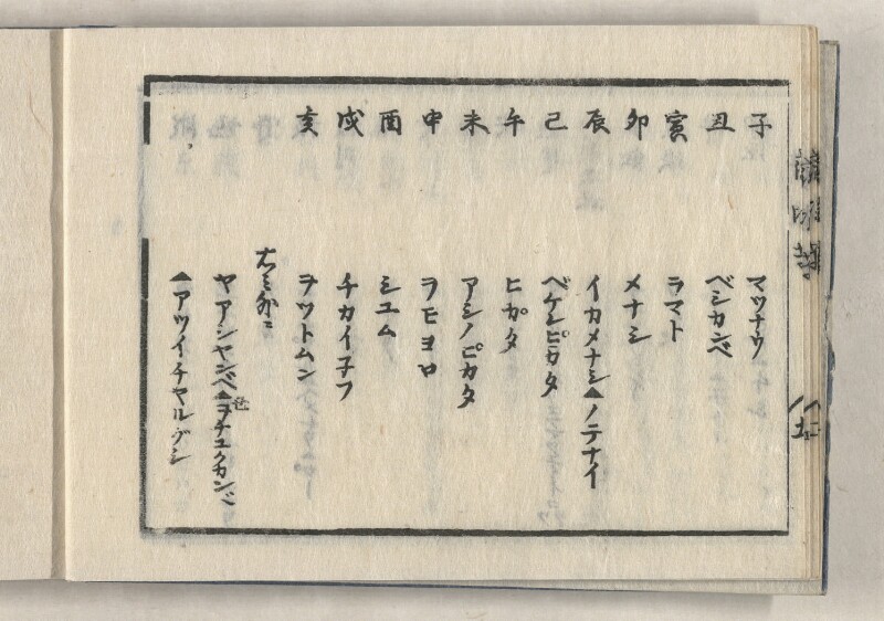 蝦夷方言藻汐草　乾巻 - ページ 12