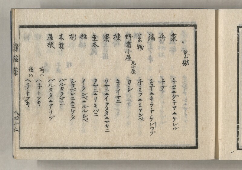 蝦夷方言藻汐草　乾巻 - ページ 85