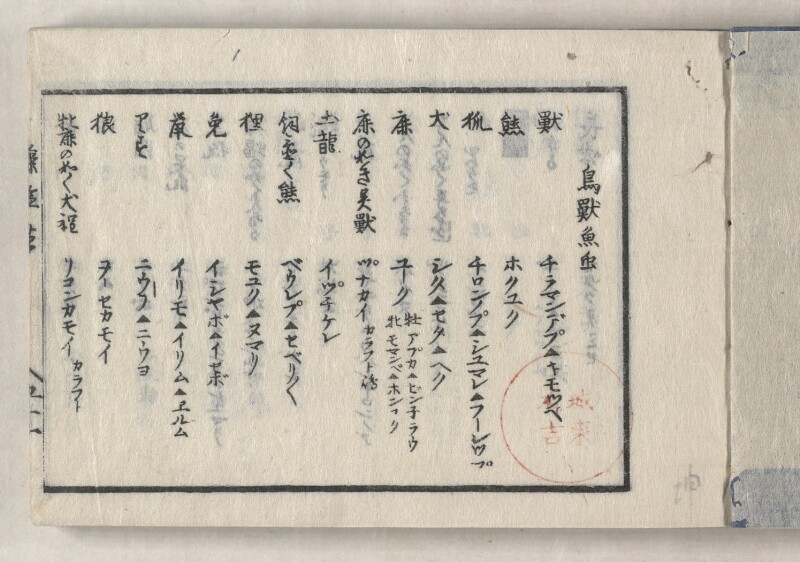 蝦夷方言藻汐草　坤巻 - ページ 3