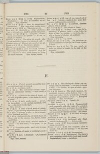 改正増補和英英和語林集成 Japanese and English Dictionary F